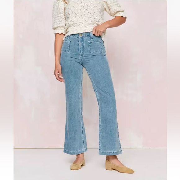 ✨CHRISTY DAWN✨The Lula Jean in Moon Wash Denim - Picture 8 of 15